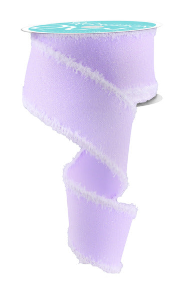 a roll of purple toilet paper with torn edges