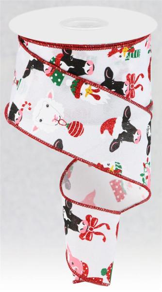 a roll of toilet paper with a christmas theme on it