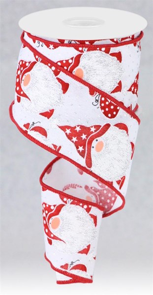 a roll of toilet paper with red and white designs