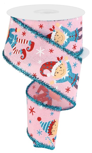 a roll of toilet paper with a christmas theme on it