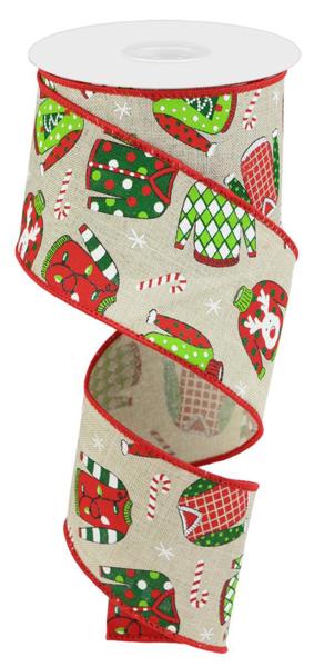 a roll of tape with christmas decorations on it