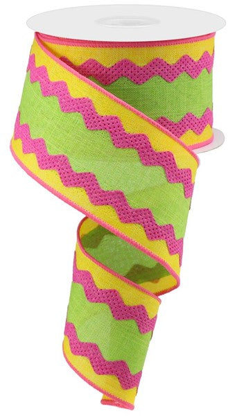 a roll of colorful ribbon on a white background