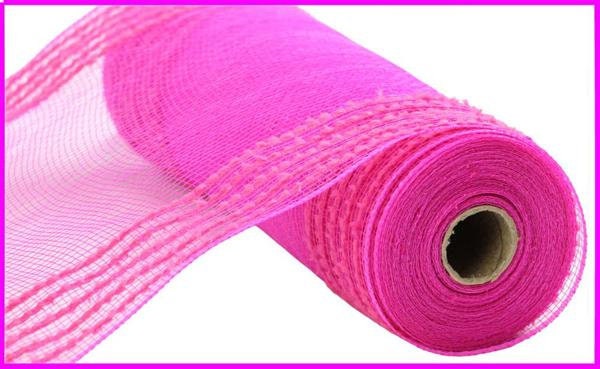 10.25" x 10yd-Drift/Pp Wide Border Mesh-RY811411
