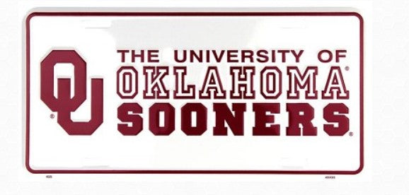 the logo of the University of Oklahoma, specifically the "Oklahoma Sooners" team.