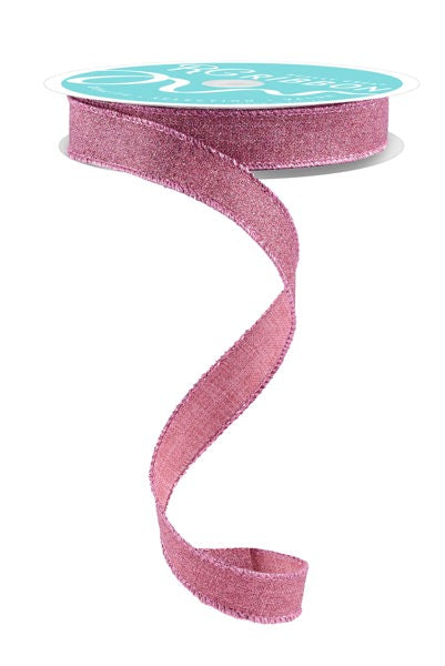 a pink ribbon on a white background