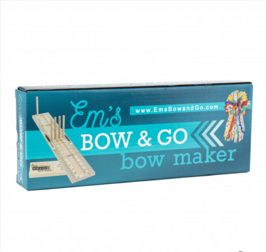 a box of bow and go bow maker