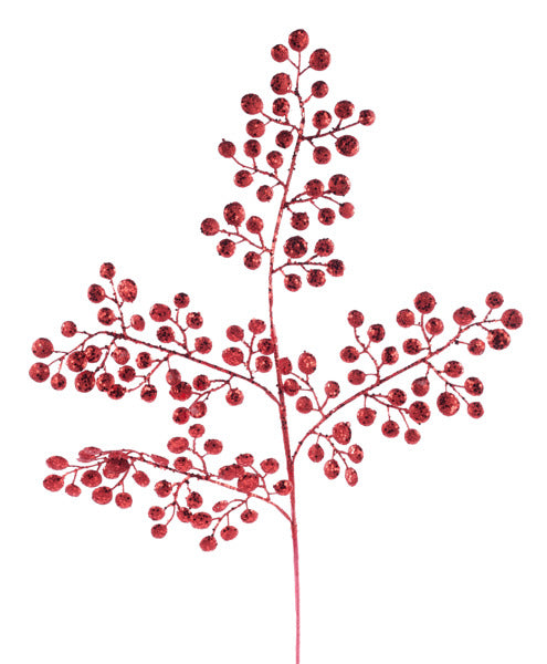 a red plant with lots of red berries on it