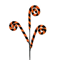 two candy canes on top of each other
