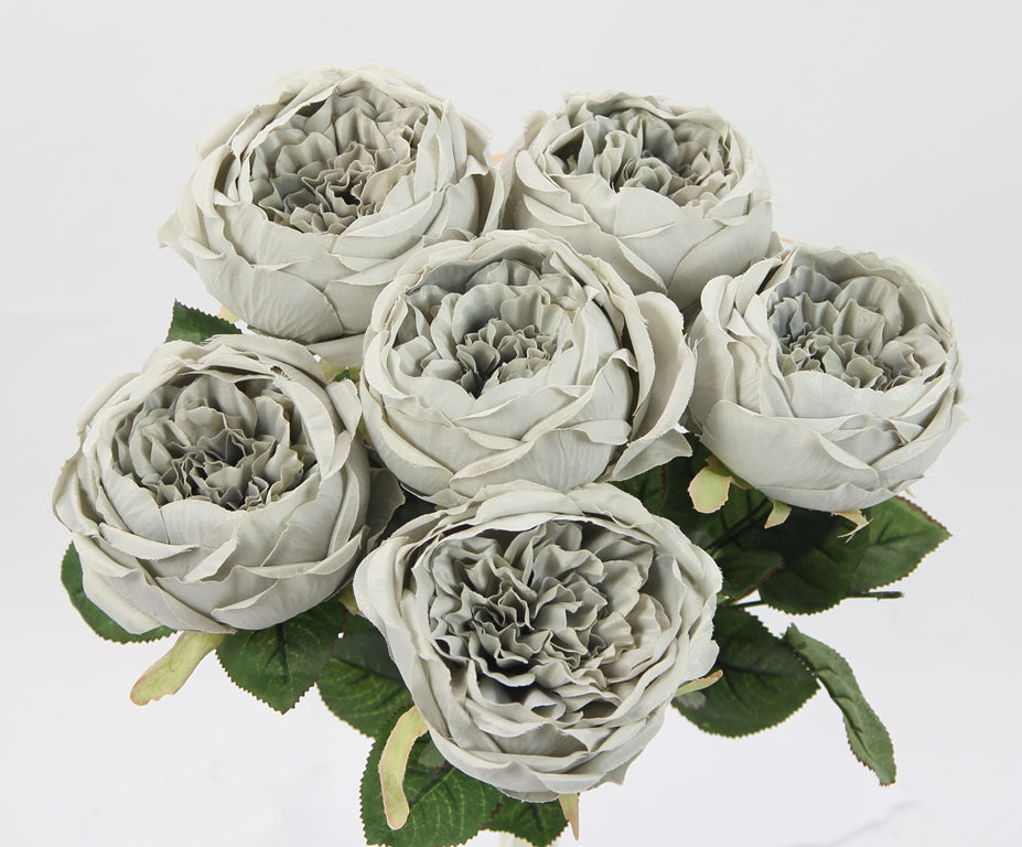 Artificial Grey Roses x 7 – creekroad.net
