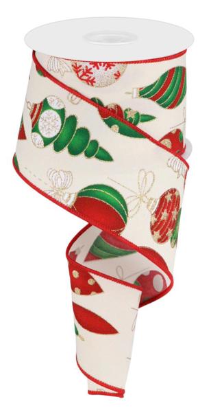 a roll of toilet paper with christmas decorations on it