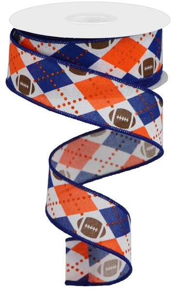 a roll of football ribbon on a white background