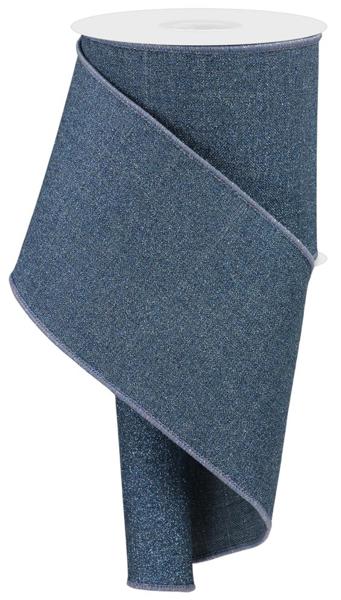 a roll of denim fabric with a white background