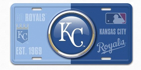 kansas city royals license plate