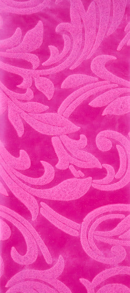 a close up of a cell phone with a pink background