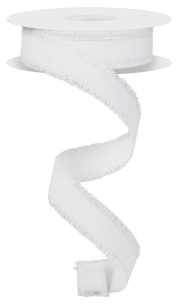 a white ribbon on a white background