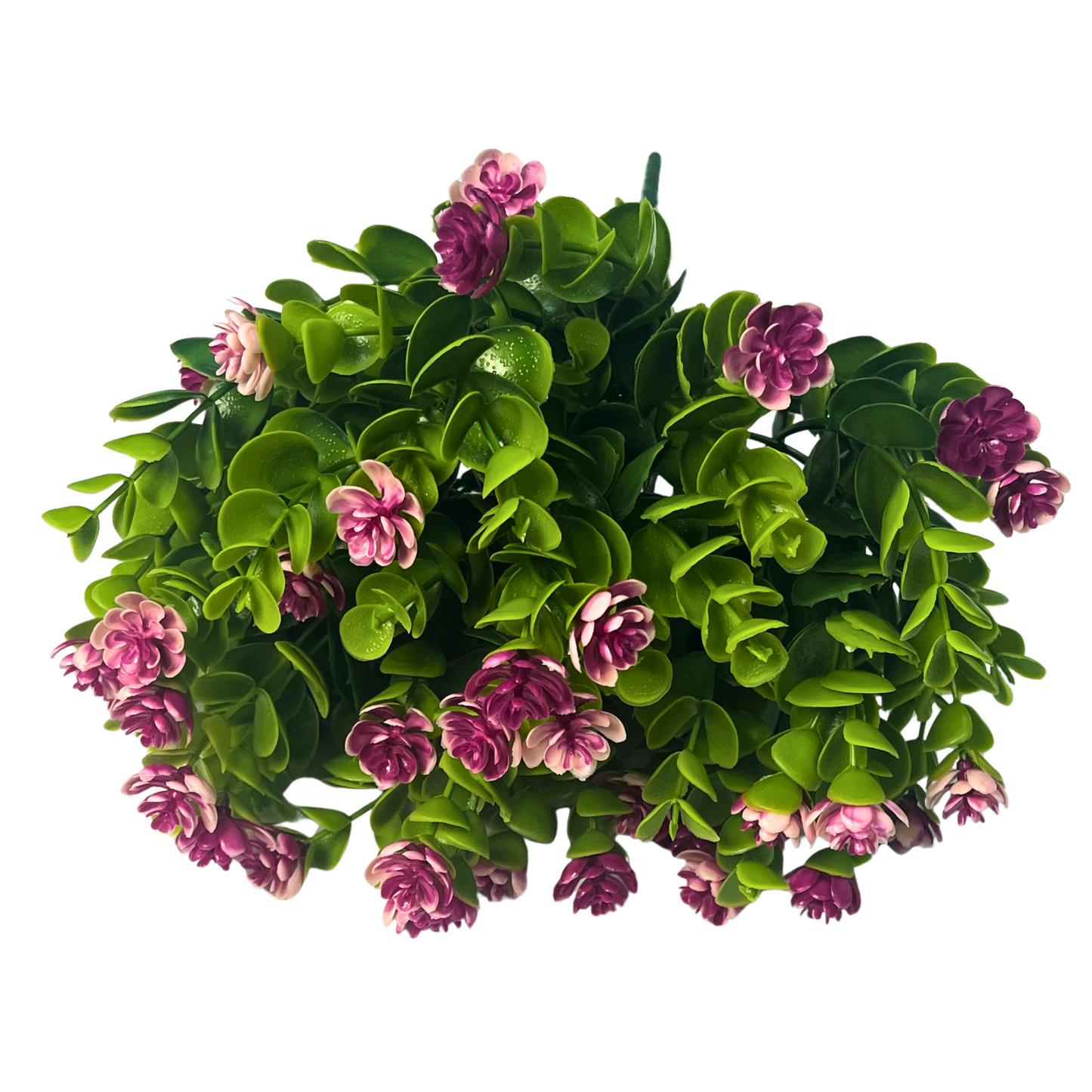 Eucalyptus/Flower Bush 12.5" Purple-UV-E64261837