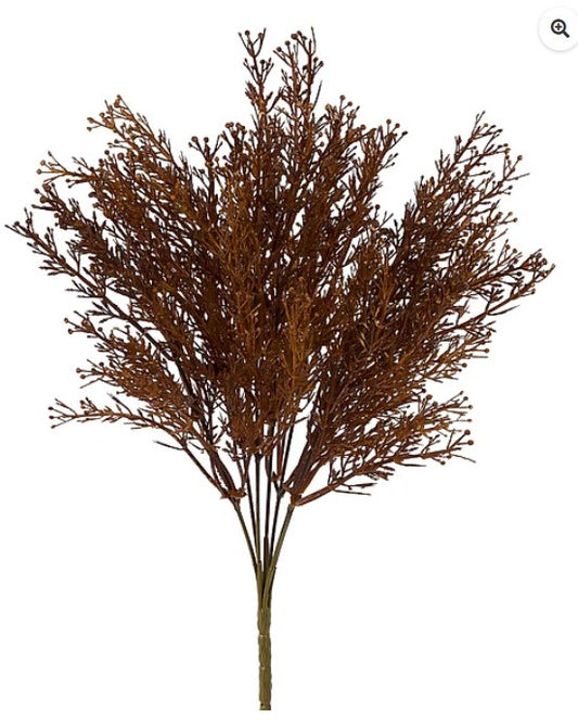 14.5"L Seeded Grass Bush x 7-Tan-HA188831