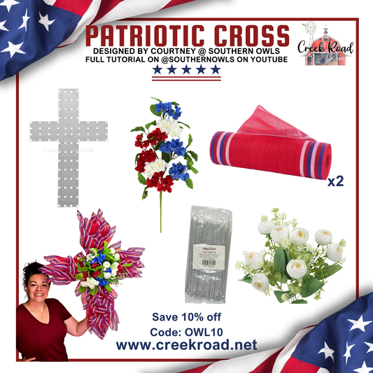 Patriotic Cross-UITC Board-Designed by Courtney