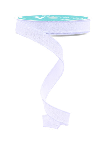 a white ribbon with a blue circle on it
