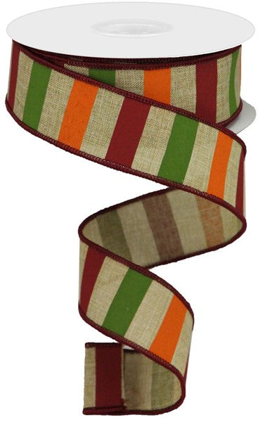 a ribbon with a stripe pattern on it