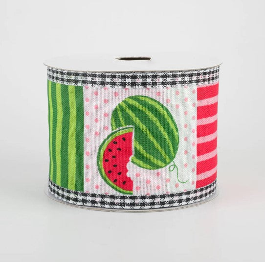 a roll of tape with a watermelon on it