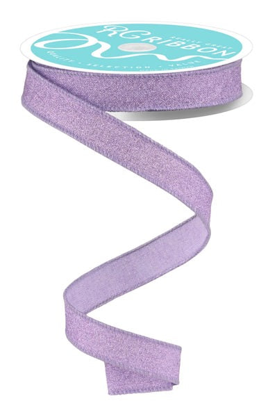 a purple ribbon on a white background