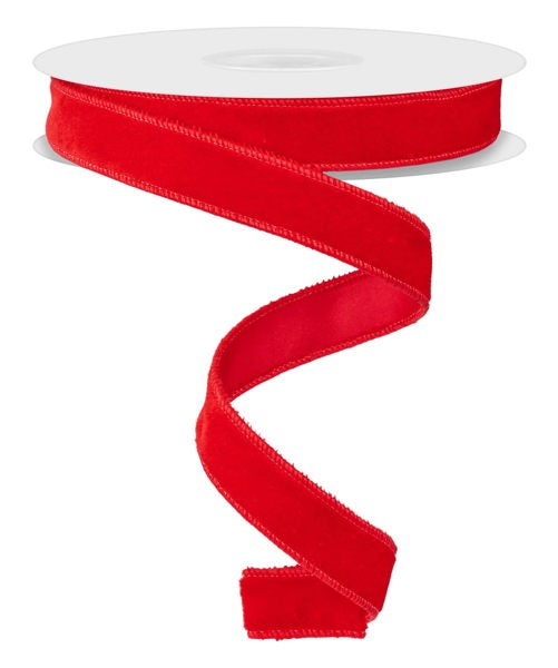 a red ribbon on a white background