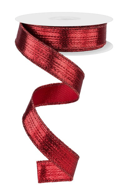 a red ribbon on a white background