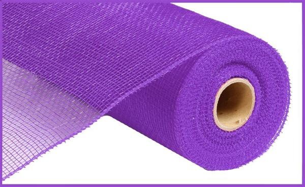 10" x 10yd-Deco Poly Mesh Purple-RE130223