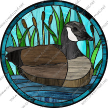 Load image into Gallery viewer, Brown Duck Hiding in The Cattails on the Water Wreath Sign-Everyday-Wreath Sign-Sublimation Sign-Attachment-Spring
