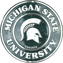 Load image into Gallery viewer, 12&quot; Diameter Michigan State University Spartans Officially Licensed Collegiate Sign-Sports-College
