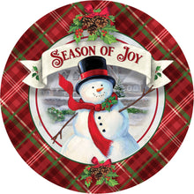 Load image into Gallery viewer, Season Of Joy Wreath Sign-Holiday-Sublimation-Attachment-Decor
